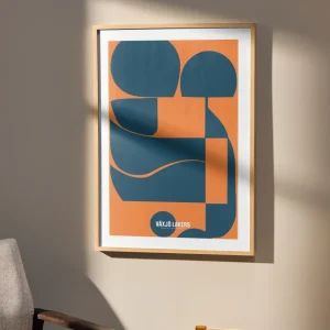 Abstract No1 Växjö Lakers Poster