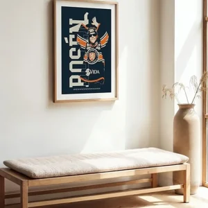 Robert Rosén Sketch Växjö Lakers Poster