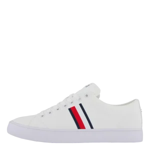 Th Hi Vulc Low Core Stripes Me White