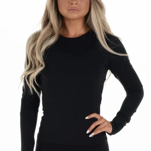 Athleisure Long Sleeve Black