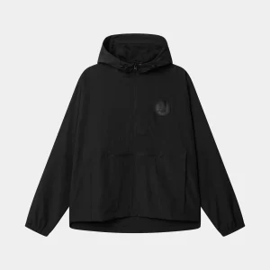 Premium Anorak svart ton i ton