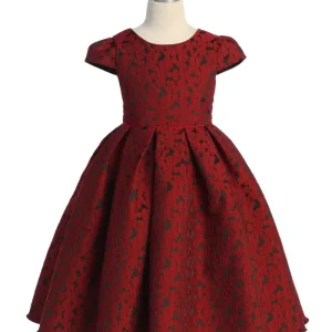 AS548 Kids Dream - Floral Sleeve Dress