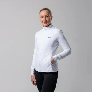 ACTIVE ZIP JACKET WHITE