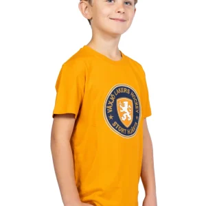 T-shirt orange logo JR