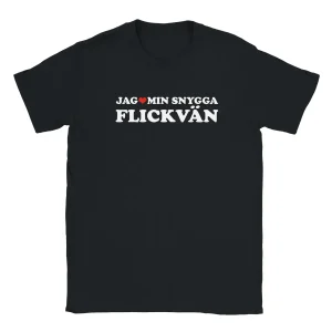 Jag Hjärta Min Snygga Flickvän - Tshirt