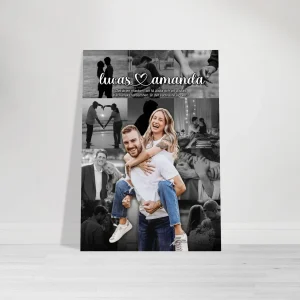 Kärleksbild - Personlig poster med egna bilder