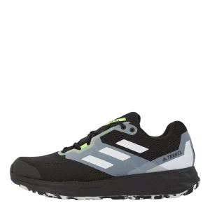 Terrex Two Flow Trail Running Shoes Core Black / Crystal White / Solar Yellow